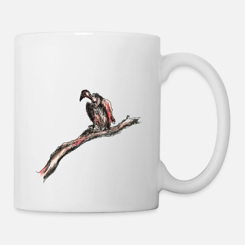geier - Tasse - Weiß