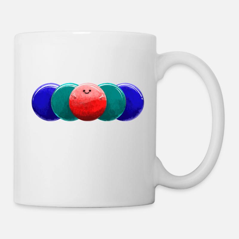 Ballspiel - Tasse - Weiß
