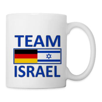 Team Israel - Tasse - Weiß - Rechts