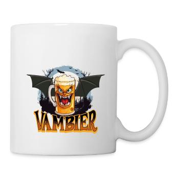 Vambier Vampire Beer Halloween Party Funny Costume - Mug - white - Right