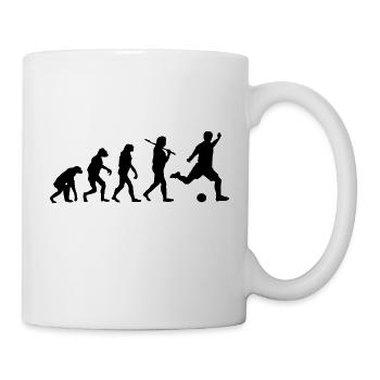 Football - Mug blanc - blanc - Droite