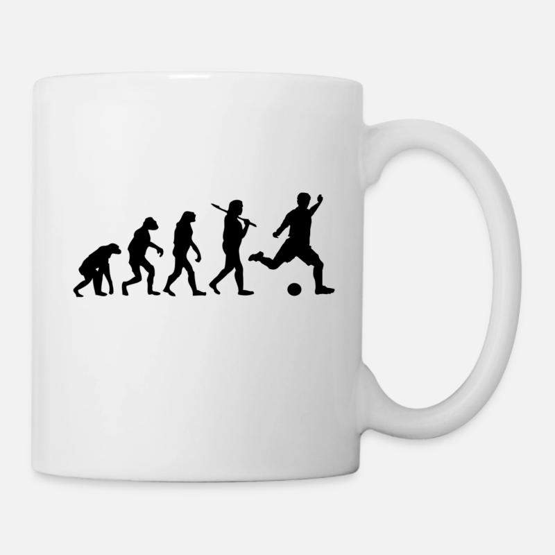 Fußball - Tasse - Weiß