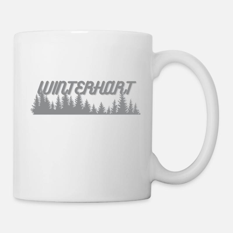 winterhart - Tasse - Weiß
