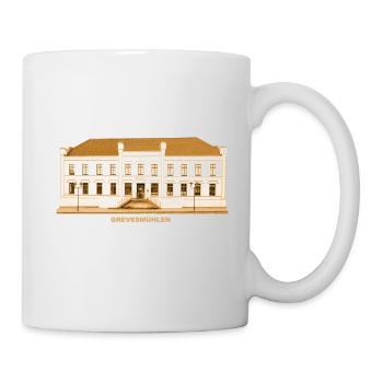 Hôtel de ville de Grevesmühlen Mecklembourg-Poméranie-Occidentale - Mug blanc - blanc - Droite