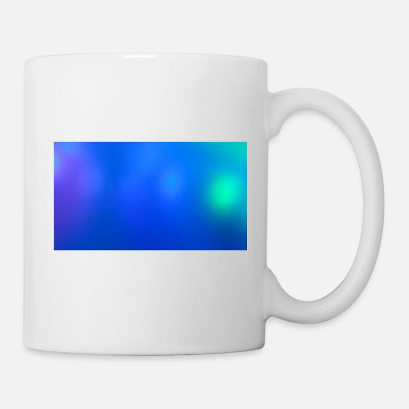 Blue Lights 73 - Mug - white