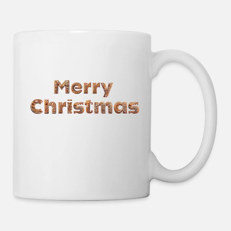 Merry Christmas - Tasse - Weiß
