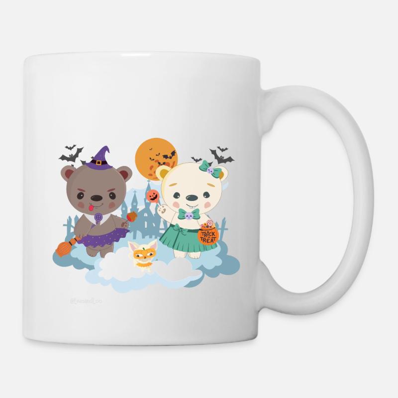 Saison effrayante Lean & Loo - Mug blanc - blanc
