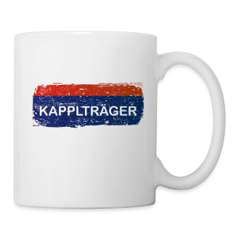 Kapplträger . Satire Ironie Österreich - Tasse - Weiß - Rechts