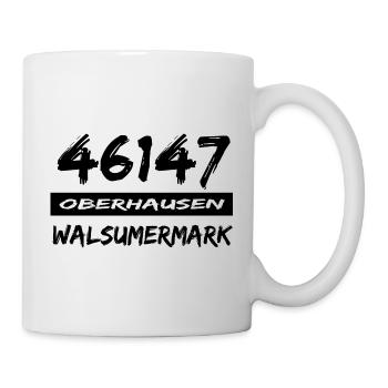 46147 Oberhausen Walsumermark - Tasse - Weiß - Rechts