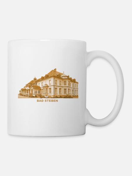 Bad Steben Staatsbad Kur Oberfranken Bavaria - Mug - white
