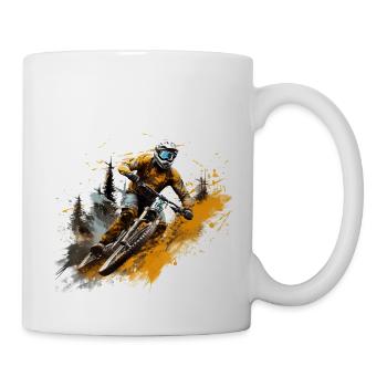 VTT Biker Design Freestyle VTT - Mug blanc - blanc - Droite