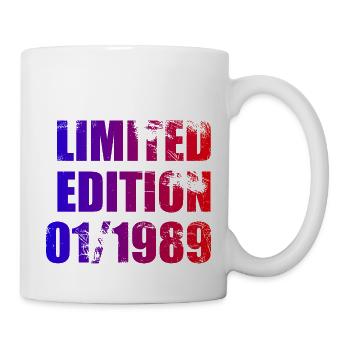 35th Anniversary Limited Edition 01/1989 - Mug - white - Right