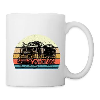 Garbage Truck Love Garbage Collection Child Boy I Gift - Mug - white - Right