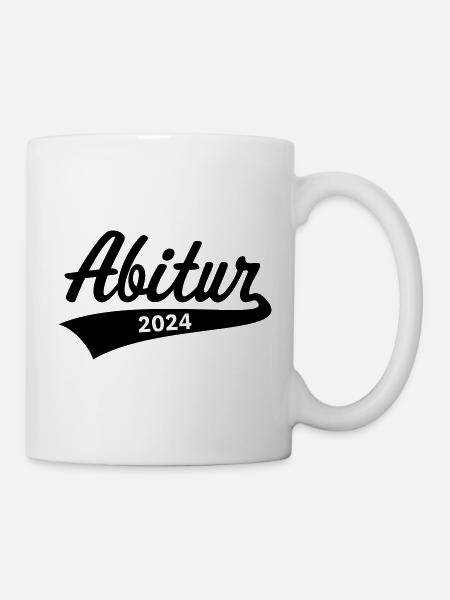 Abitur 2024 (Abiturient / Abi / Hochschulreife B) - Tasse - Weiß