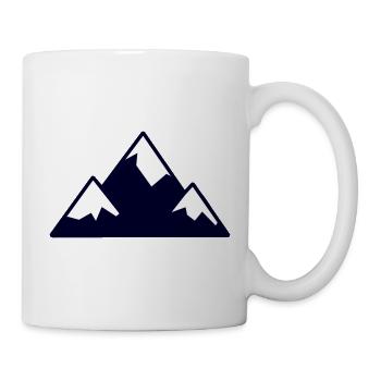 Mountains - Mug - white - Right