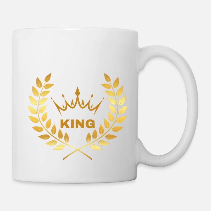 KING - Mug - white