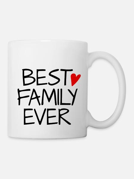 Best family ever - Mug - white