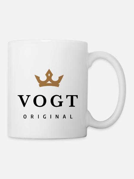 Vogt - Tasse - Weiß