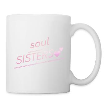 Freunde - Soul Sisters - Tasse - Weiß - Rechts