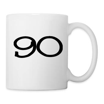 BIRTHDAY. HAPPY BIRTHDAY. HAPPY BIRTHDAY - Mug - white - Right