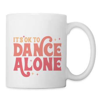 C’est OK de danser seul - Mug blanc - blanc - Droite