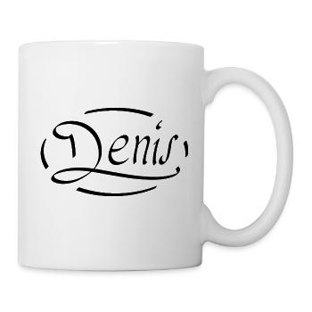 Denis - Mug blanc - blanc - Droite