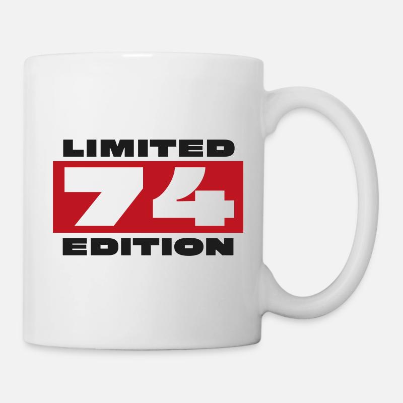 Limité 74 - Mug blanc - blanc