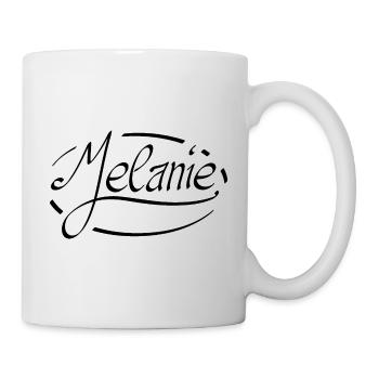 Melanie - Tasse - Weiß - Rechts