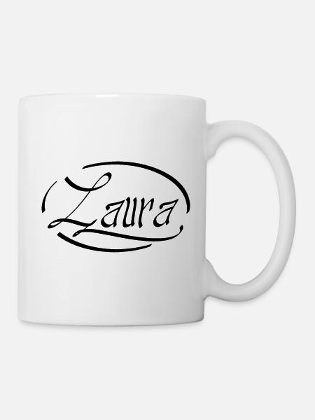 Laura - Tasse - Weiß