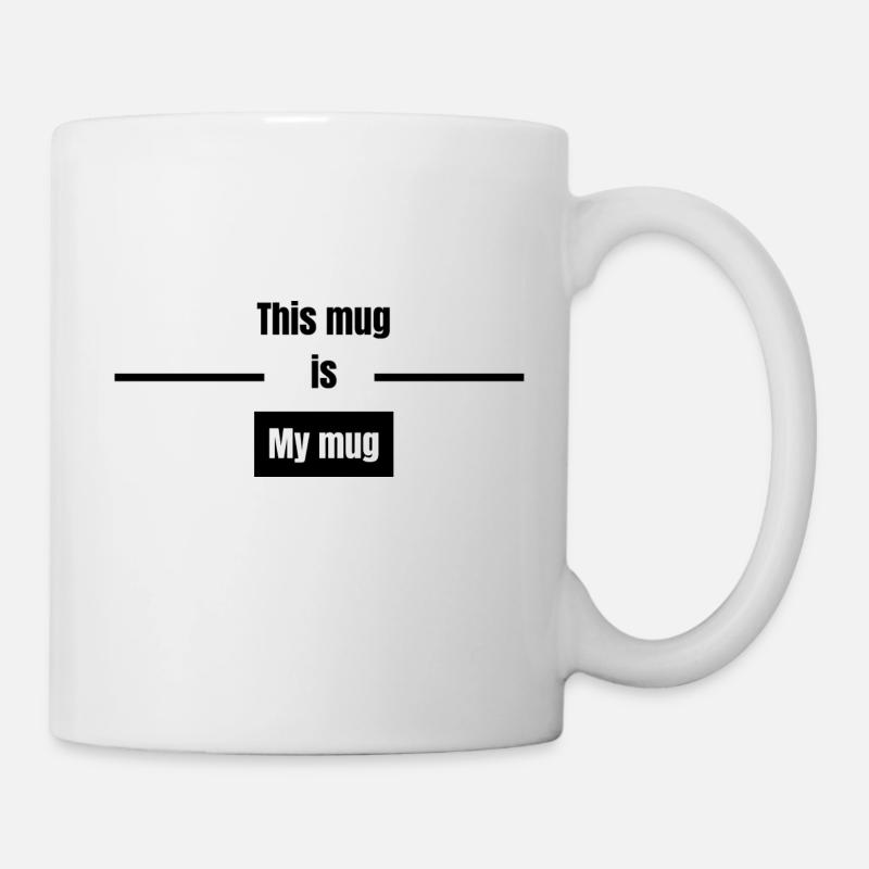 My mug - Mug blanc - blanc