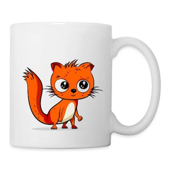 Kiki l'écureuil - Mug blanc - blanc - Droite