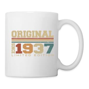 Original 1937 Rétro Cadeau 87 e Anniversaire 1937 - Mug blanc - blanc - Droite
