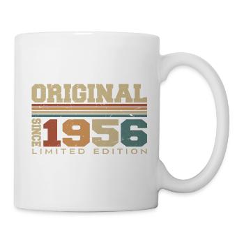 Original 1956 Rétro Cadeau 68 e Anniversaire 1956 - Mug blanc - blanc - Droite