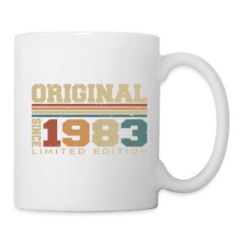 Original 1983 Rétro Cadeau 41e Anniversaire 1983 - Mug blanc - blanc - Droite