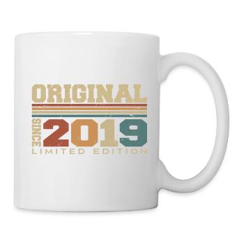 Original 2019 Retro Gift 5th Anniversary 2019 - Mug - white - Right
