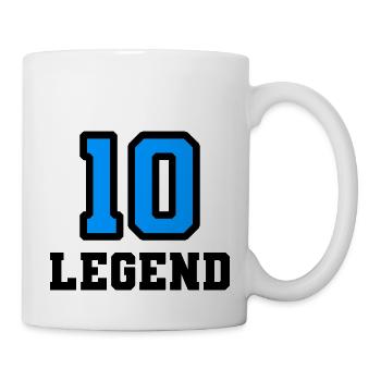 Legend 10 - Mug blanc - blanc - Droite