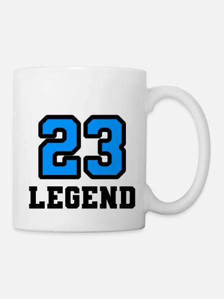 Legende 23 - Tasse - Weiß