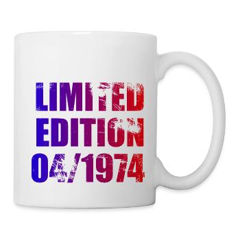 50th Anniversary Limited Edition 04/1974 - Mug - white - Right