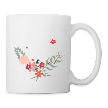 Floral Bridal Team-Bride Team - Mug - white - Right