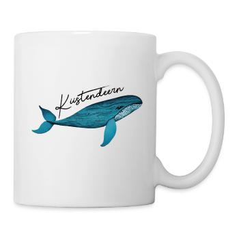 Küstendeern Wal - Tasse - Weiß - Rechts