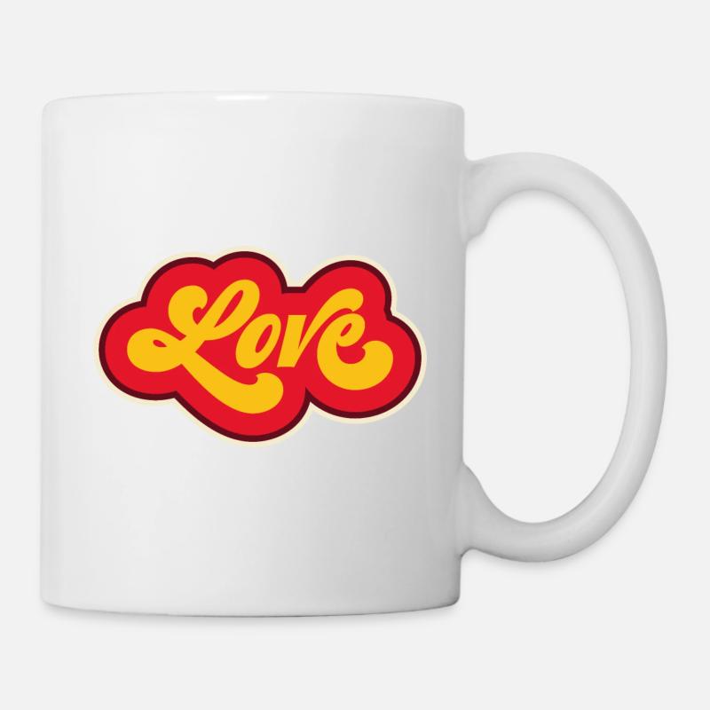 Love - Tasse - Weiß
