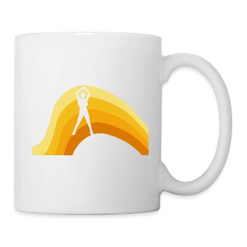 Aerobic Cardio - Tasse - Weiß - Rechts