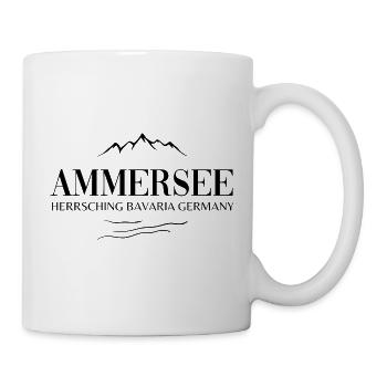 Ammersee Bavaria Germany Herrsching - Tasse - Weiß - Rechts