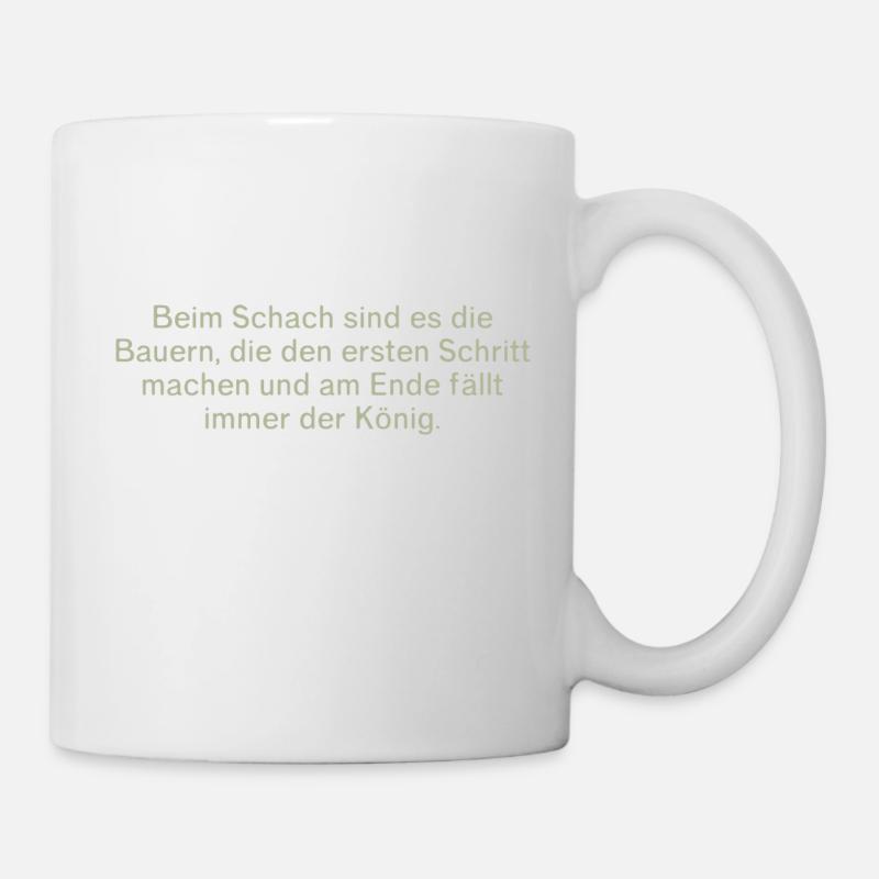 funny sayings farmer farmer - Mug - white