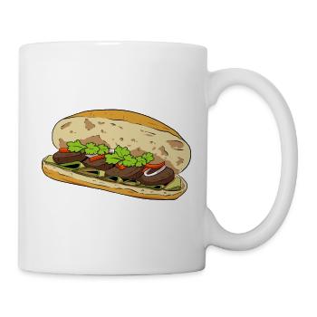 Vietnam Viet Banh Mi Brot Vietnamese I Geschenk - Tasse - Weiß - Rechts