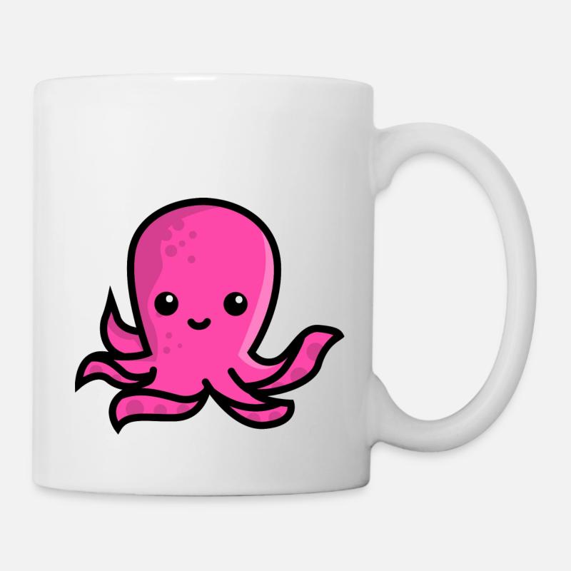 Octopus - Mug - white