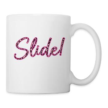 Slide! Leo pink - Tasse - Weiß - Rechts