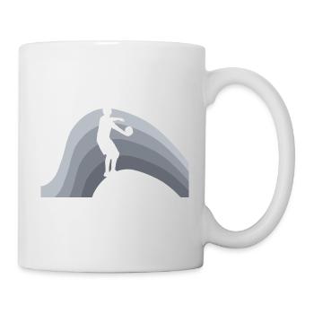 Sports de ballon-chasseur - Mug blanc - blanc - Droite