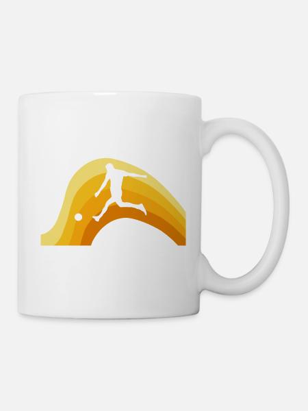 Futsal Futsalspieler - Tasse - Weiß