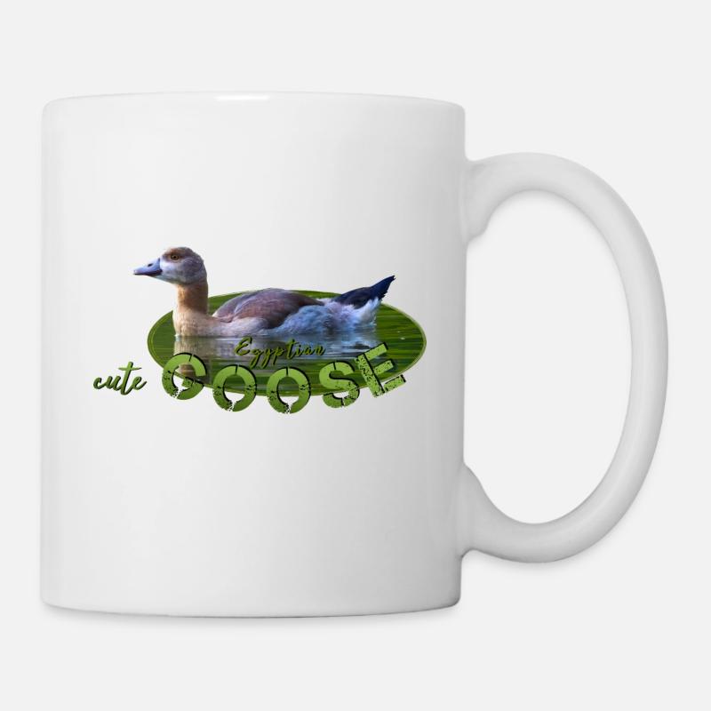 Nilgans Küken Vogel Gans - Tasse - Weiß